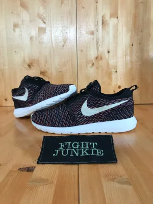 NIKE ROSHE FLYKNIT Men's Size 10.5 Running Shoes Sneakers 677243-016 Asics Shoes For Healthcare Workers