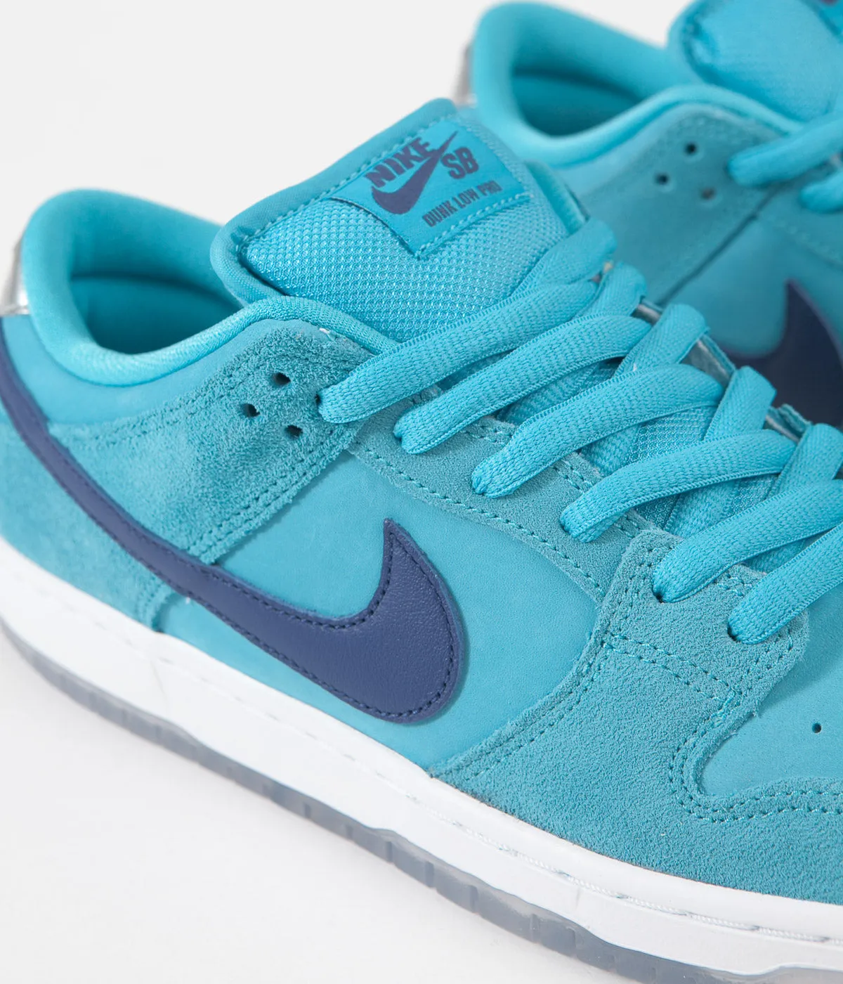 Nike SB Dunk Low Pro 'Blue Fury' Shoes - Blue Fury / Deep Royal - Blue Fury - White Best Asics Shoes For Running And Training