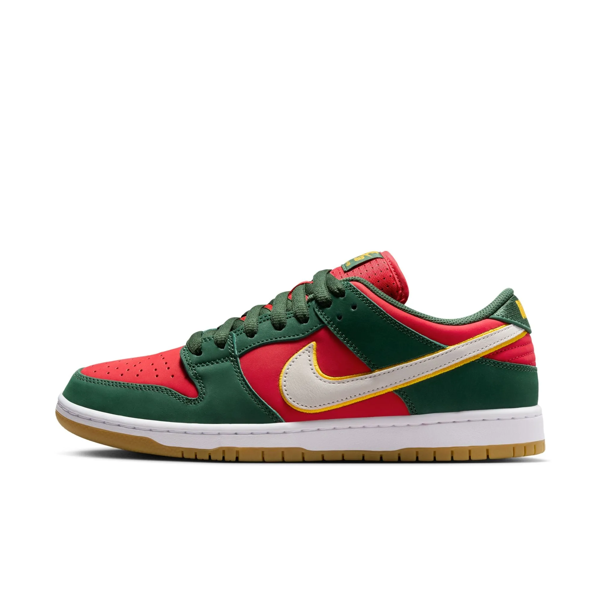 Nike SB Dunk Low Pro PRM Shoes-'Seattle Supersonics' Asics 2021 Running Shoes