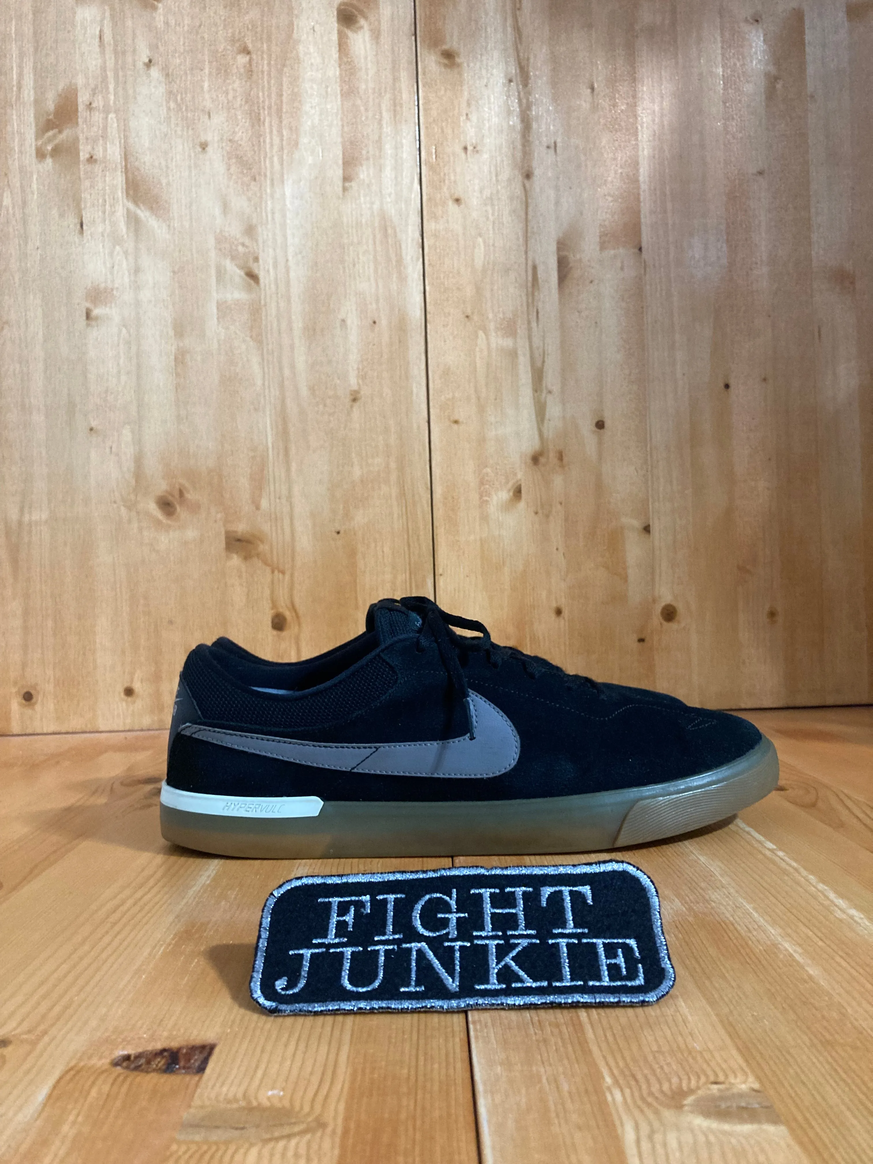 Asics Fit NIKE SB ERIC KOSTON 1 HYPERVULC Mens Size 13 Suede Skateboarding Shoes Sneakers Black