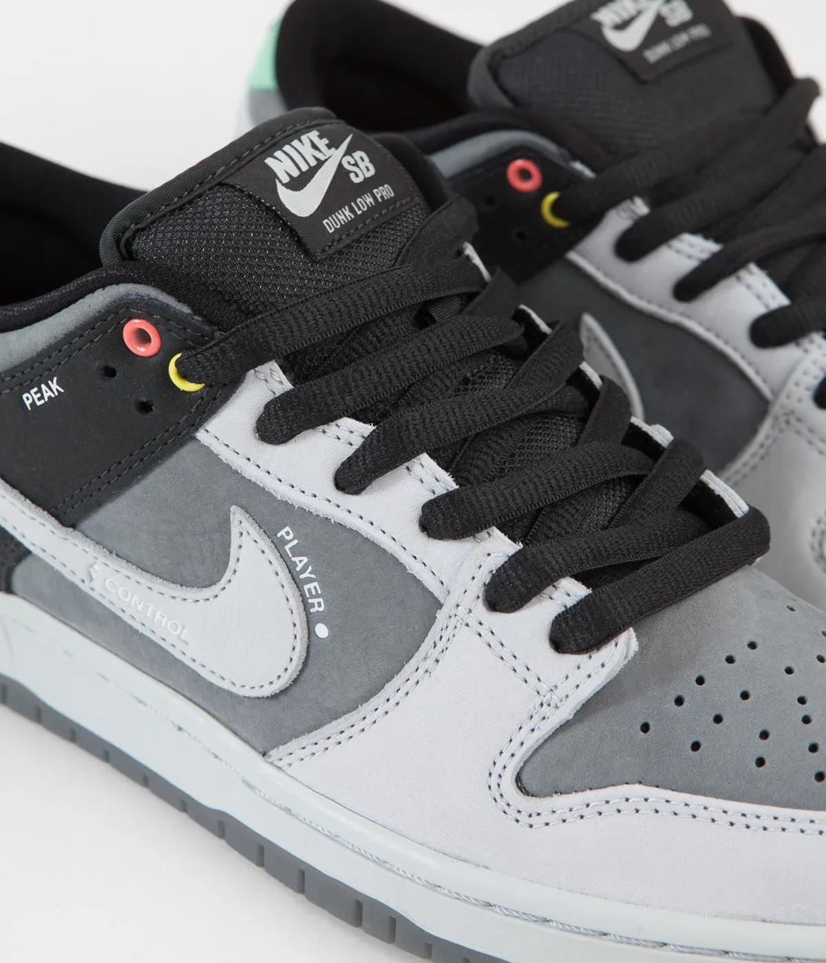 Nike SB Orange Label 'VX1000' Dunk Low Pro Shoes - Smoke Grey / Pure Platinum - Off Noir Asics Running Shoes Australia