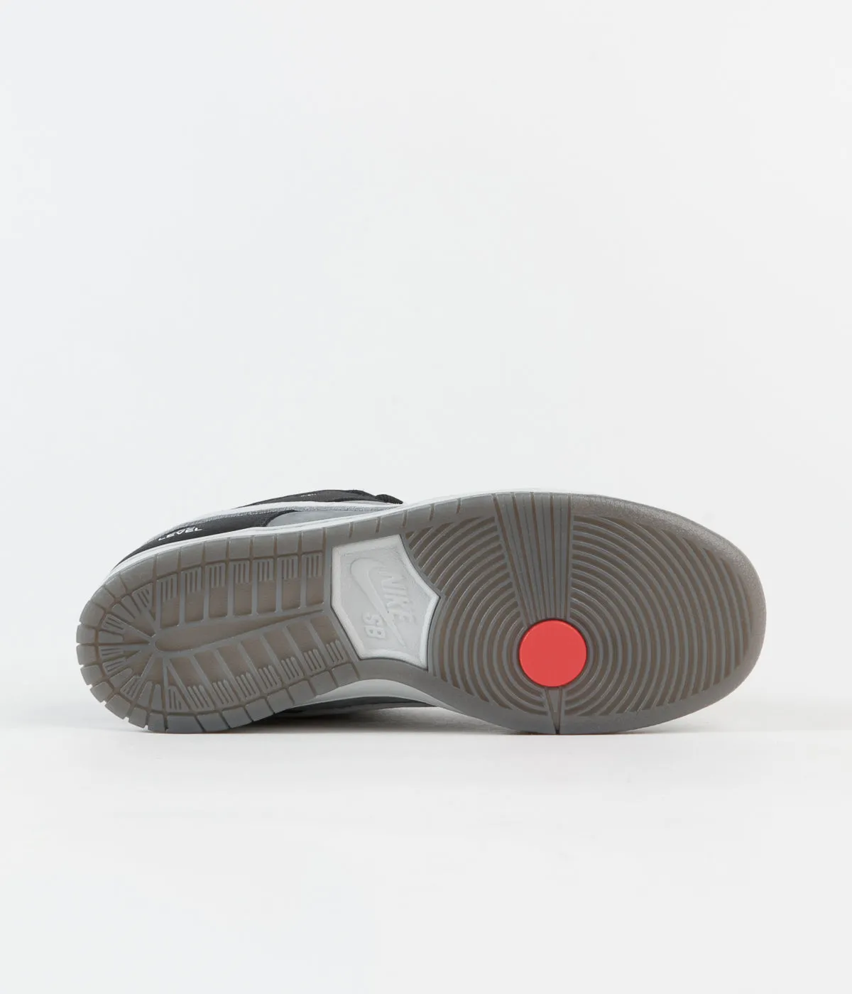 Asic Gel Mens Shoes Nike SB Orange Label 'VX1000' Dunk Low Pro Shoes - Smoke Grey / Pure Platinum - Off Noir