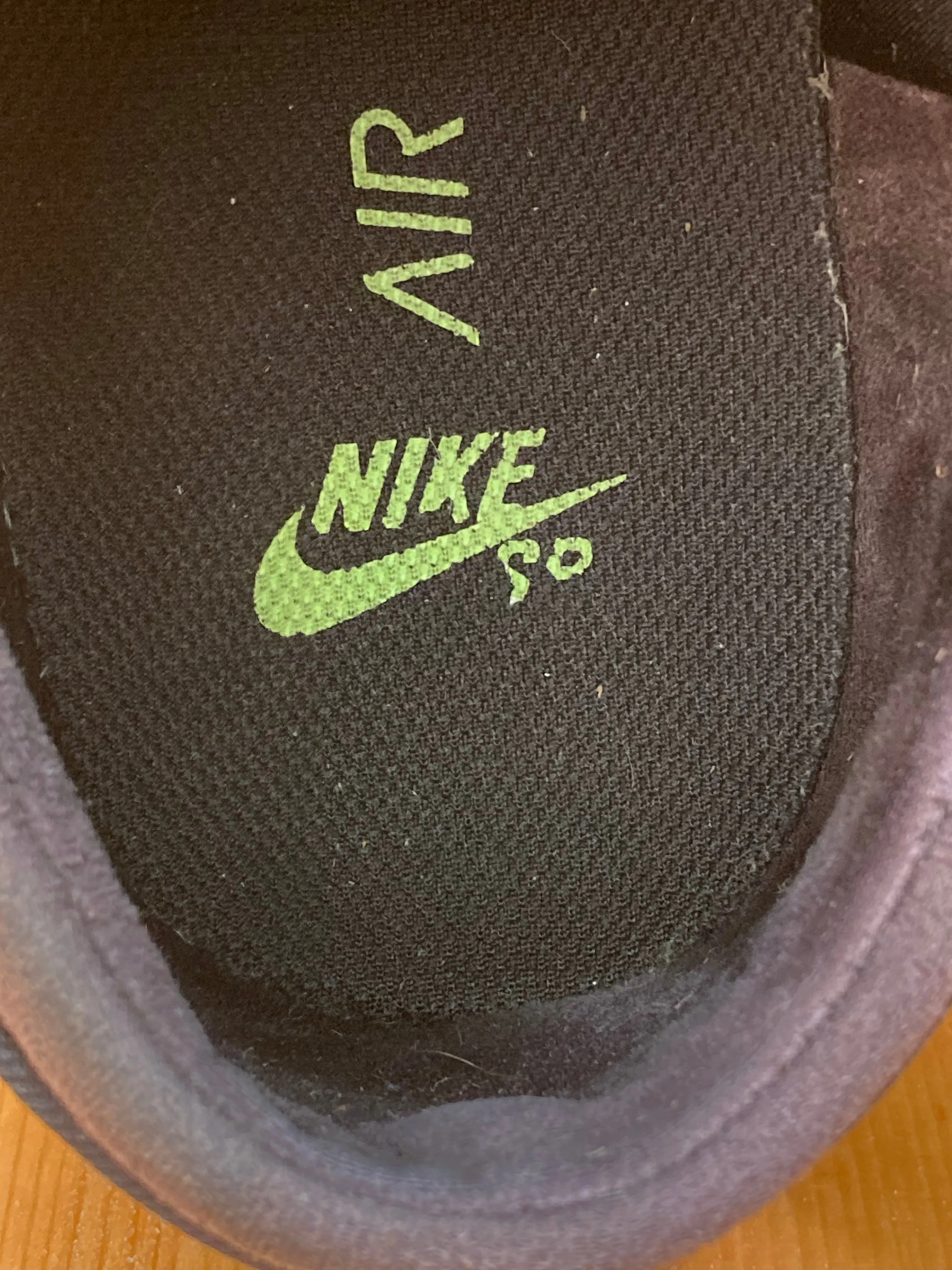 NIKE SB STEFAN JANOSKI MAX Men Size 9.5 Skateboarding Shoes Sneakers Dark Gray 631303-002 Asics Gel Resolution 9 Shoes