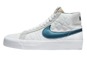 Nike SB Zoom Blazer Mid EK - Summit White/Nightshade Shoes Similar To Asics Superblast