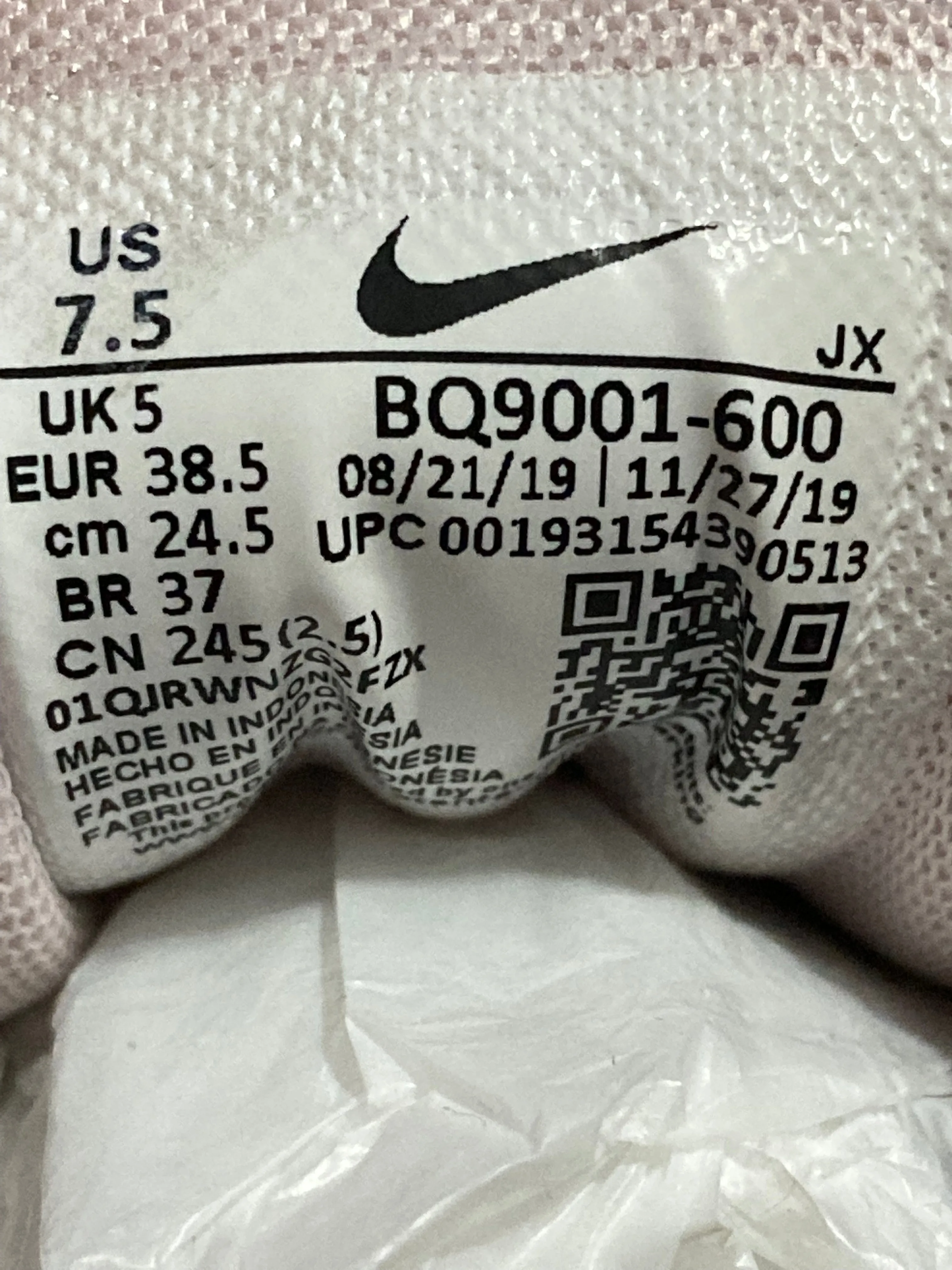 Asics Shoes For Bad Knees NIKE SHOX ENIGMA Women Size 7.5 Running Shoes Sneakers Pink BQ9001-600