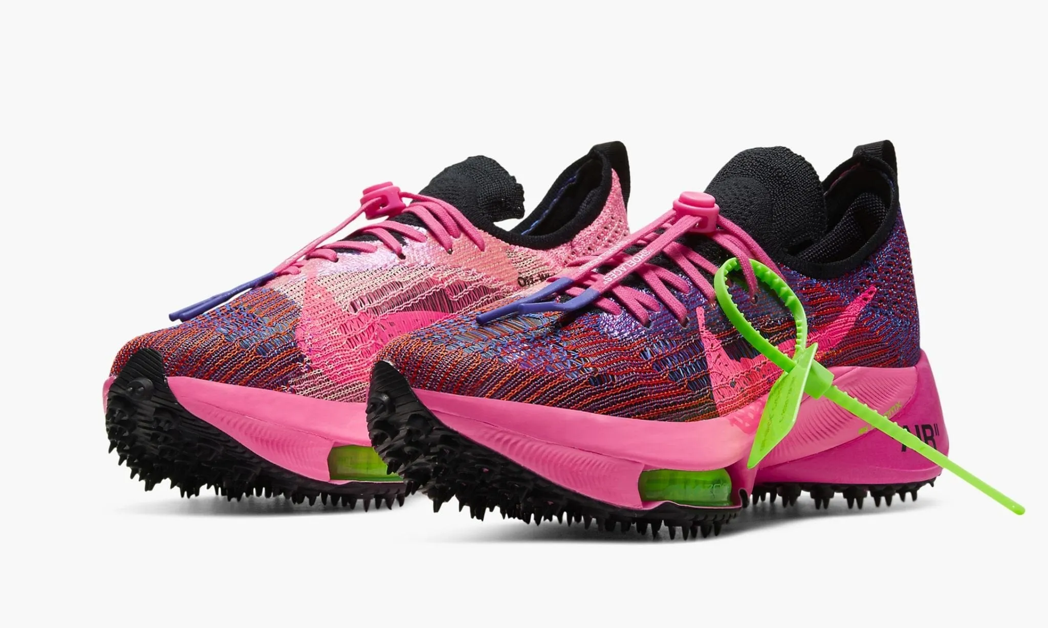 Asics Shoes Low Price NIKE X OFF WHITE TEMPO RACER BLUE PINK GLOW