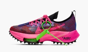 NIKE X OFF WHITE TEMPO RACER BLUE PINK GLOW Asics Gel-netburner Ballistic Volleyball Shoe