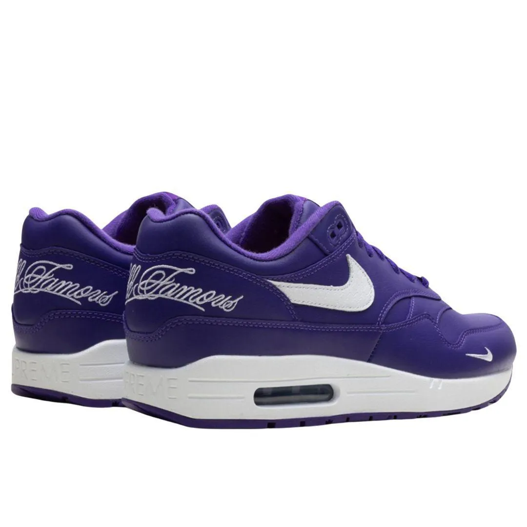 Asics Shoes Weightlifting NIKE X SUPREME AIR MAX 1 '87 SP VARSITY PURPLE