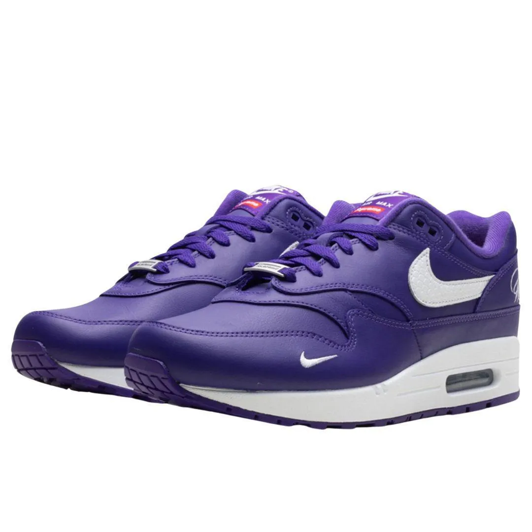 NIKE X SUPREME AIR MAX 1 '87 SP VARSITY PURPLE Dan Gable Asics Wrestling Shoes