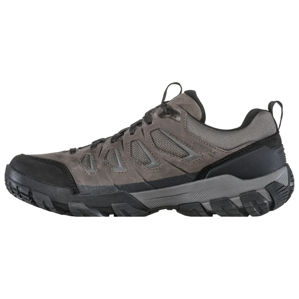 Oboz Sawtooth X Low Charcoal Waterproof Hiking Shoe (Men's) Rock Climbing Shoes Toronto