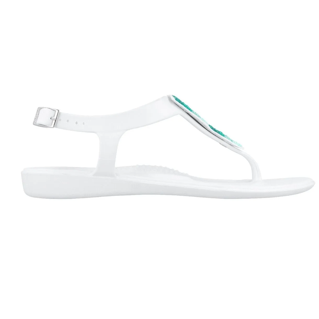 Oka-B Bri Women's Slide Sandal with colorful beads Running Shoes That Are Waterproof