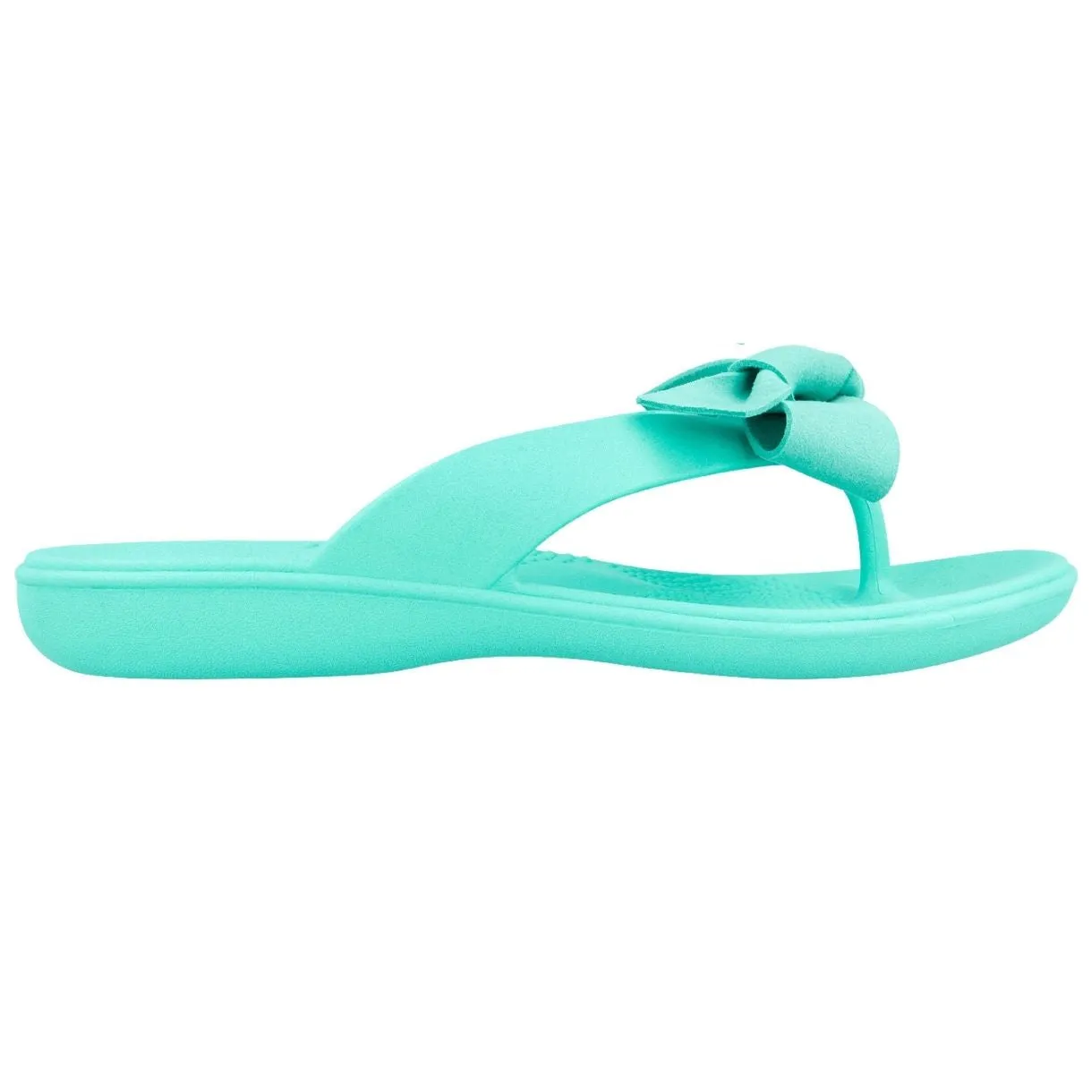 Oka-B Kira Women's Flip Flops with Bow Waterproof Shoes Size 9