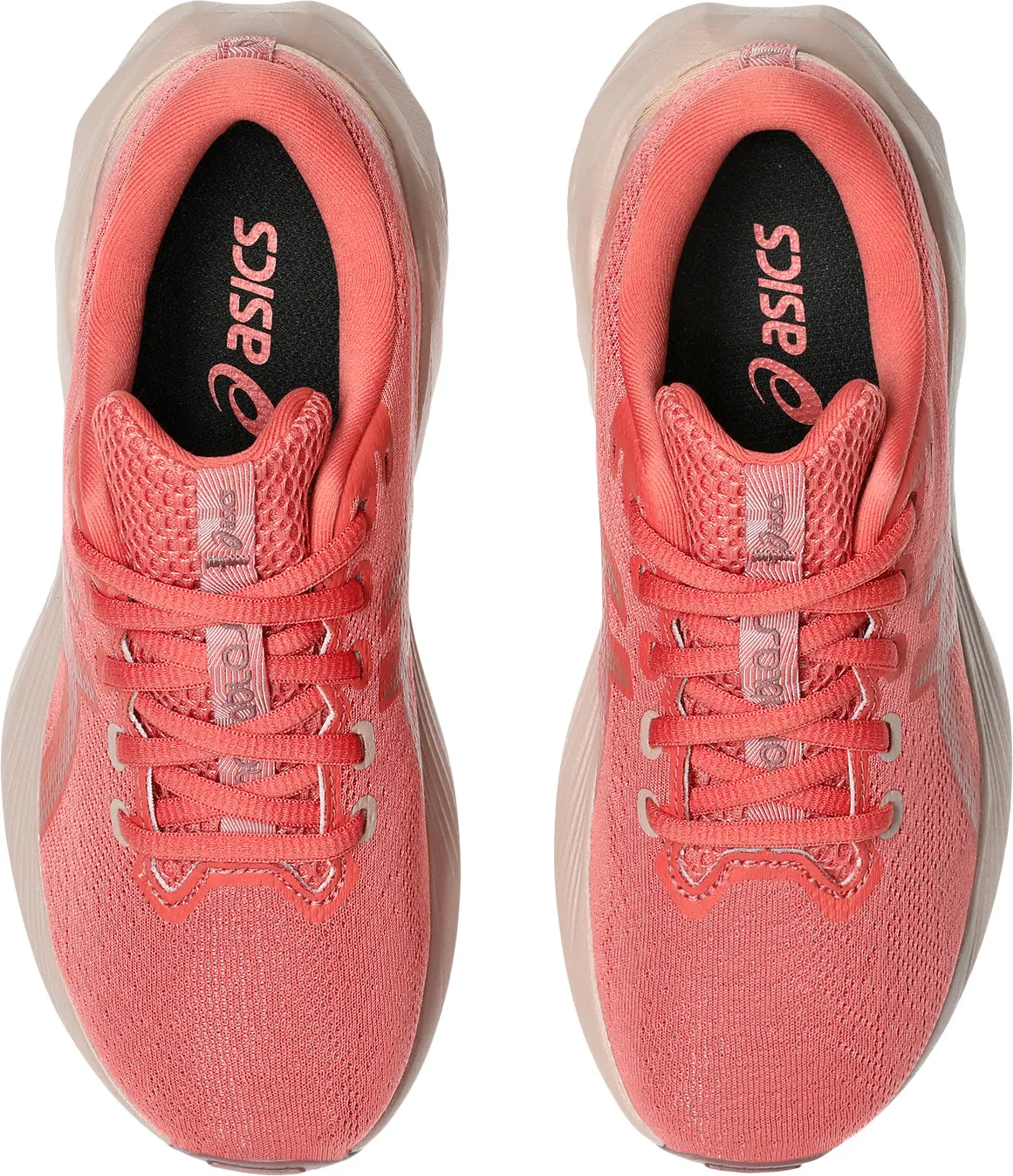 Asics NovaBlast 5 GS Junior Running Shoes - Pink Asics Tennis Shoes Boss