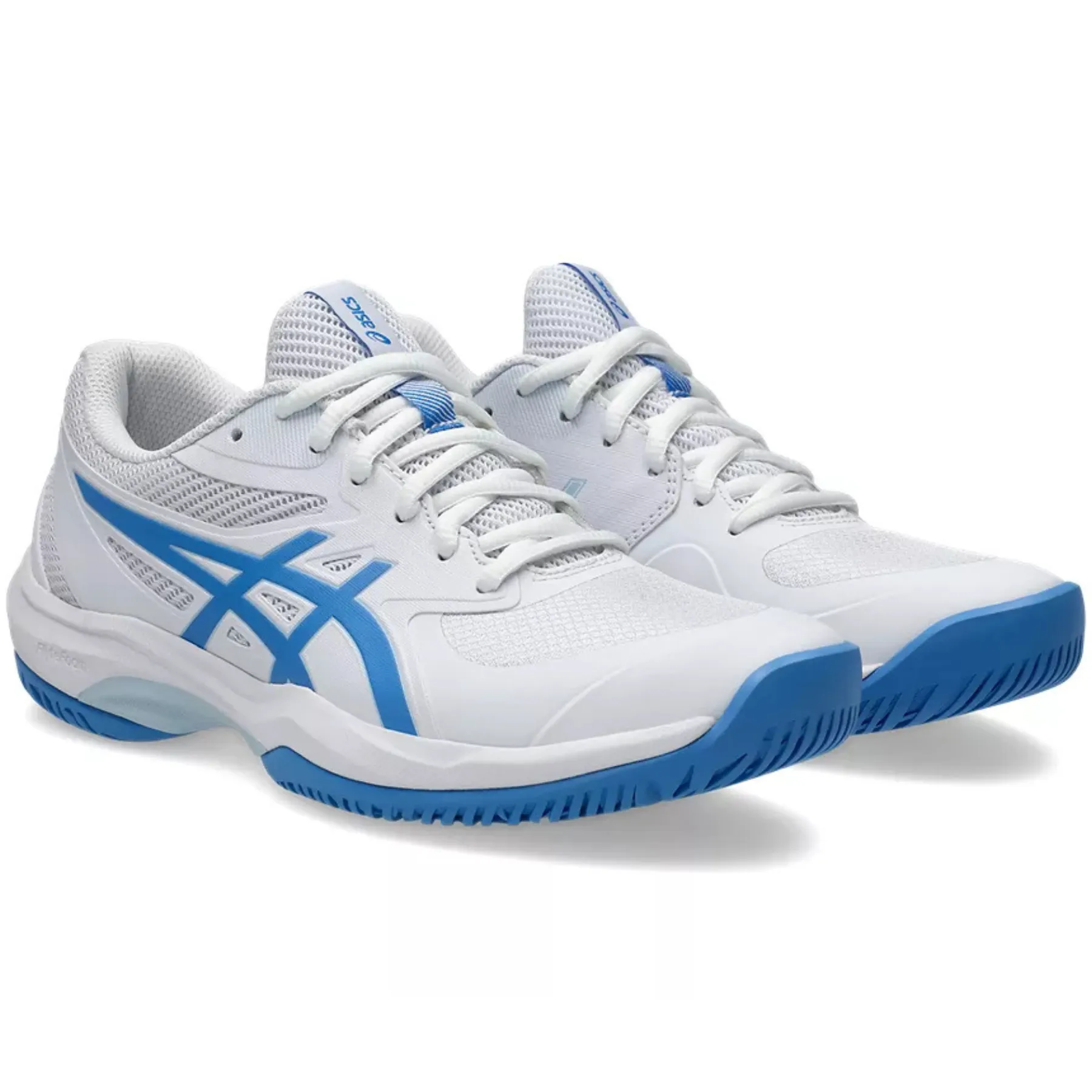 Asics Game FF Womens Shoes - White/Blue Coast Asics Gel-excite 11 Running Shoes