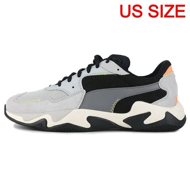 Original New Arrival  PUMA STORM STITCHING Unisex Skateboarding Shoes Sneakers