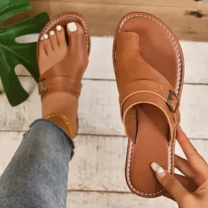 Comfiest Shoes For Flat Feet OrthoBreeze Loop Sandals