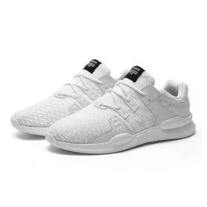 Hiking Shoes At Walmart OUTAD 2018 Men Running Sneakers Breathable Mesh Upper Comfortable Light Running Shoes Anti-skid Sole Outdoor Sport Shoes