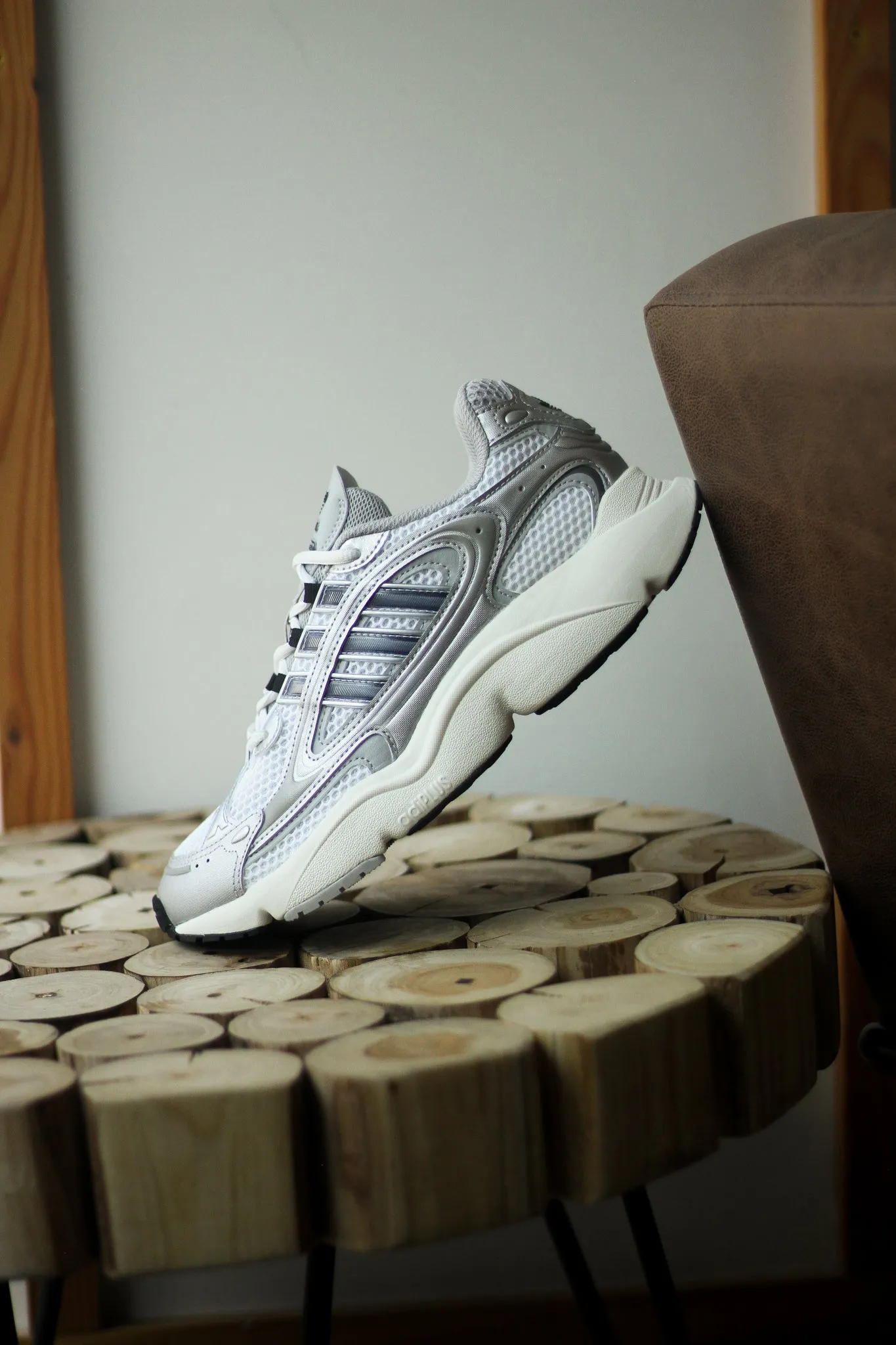 OZMILLEN "CLOUD WHITE" Adidas Gum Sole Shoes