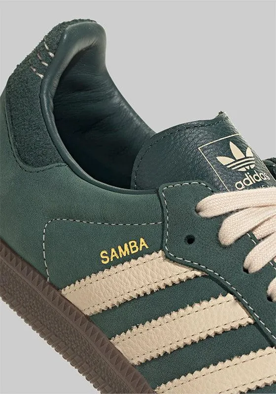 Women's Samba OG - Mineral Green Adidas Response Cl Shoes