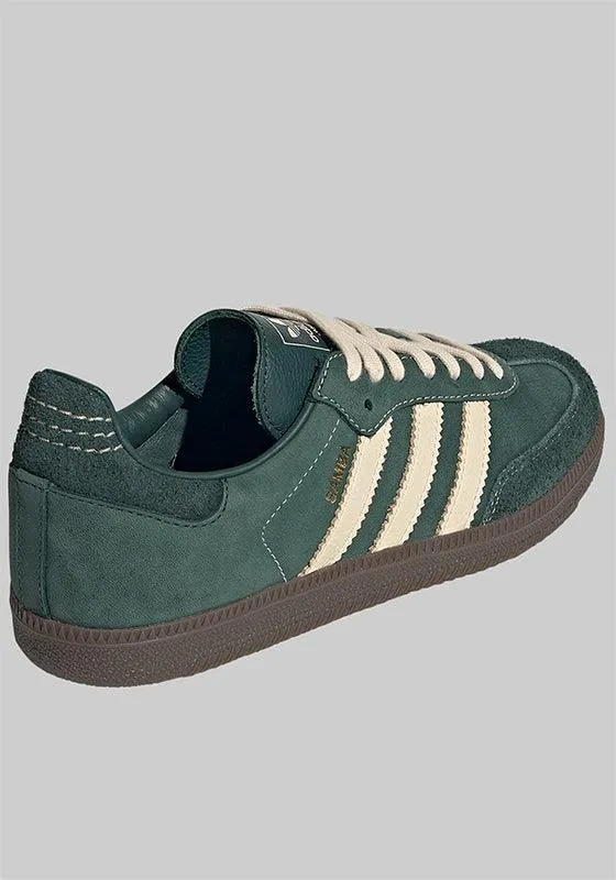 Turf Adidas Soccer Shoes Women's Samba OG - Mineral Green