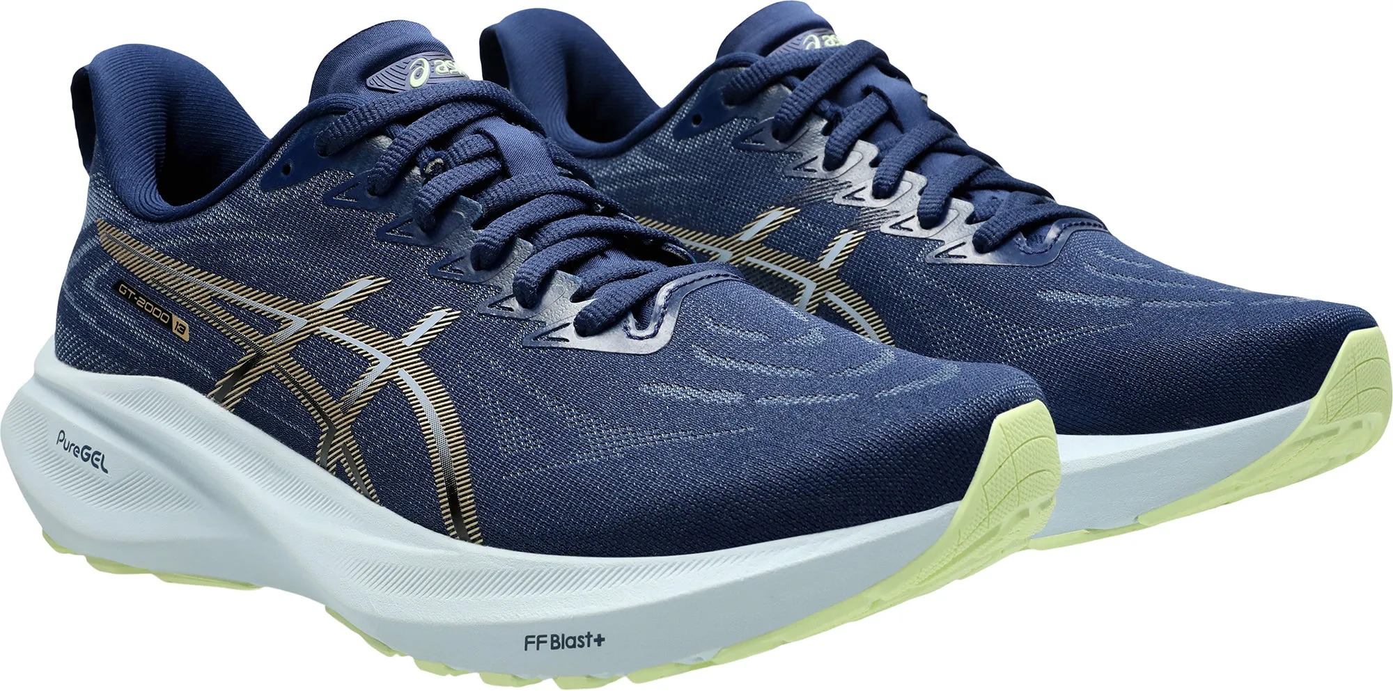 Shot Put Shoes Asics Asics GT 2000 13 Womens Running Shoes - Navy