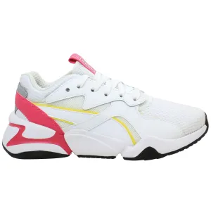 Puma Nova Coloured Womens White Running Shoes Asics Rotation Shoes