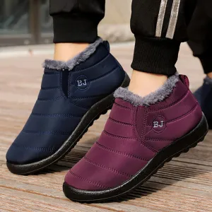 Women Boots Lightweight Winter Shoes For Women Ankle Boots Snow Botas Mujer Waterproof Winter Boots Plus Size Waterproof Spray Running Shoes