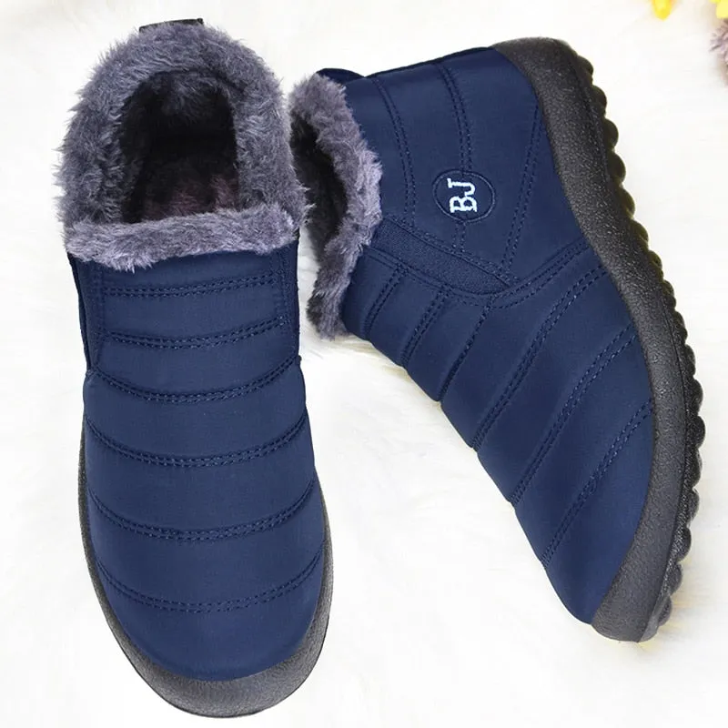 Waterproof Hiking Shoes Women Boots Lightweight Winter Shoes For Women Ankle Boots Snow Botas Mujer Waterproof Winter Boots Plus Size