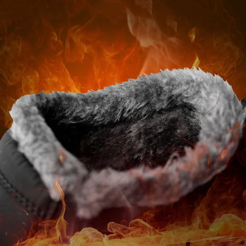 Work Tennis Shoes Waterproof Women Boots Lightweight Winter Shoes For Women Ankle Boots Snow Botas Mujer Waterproof Winter Boots Plus Size