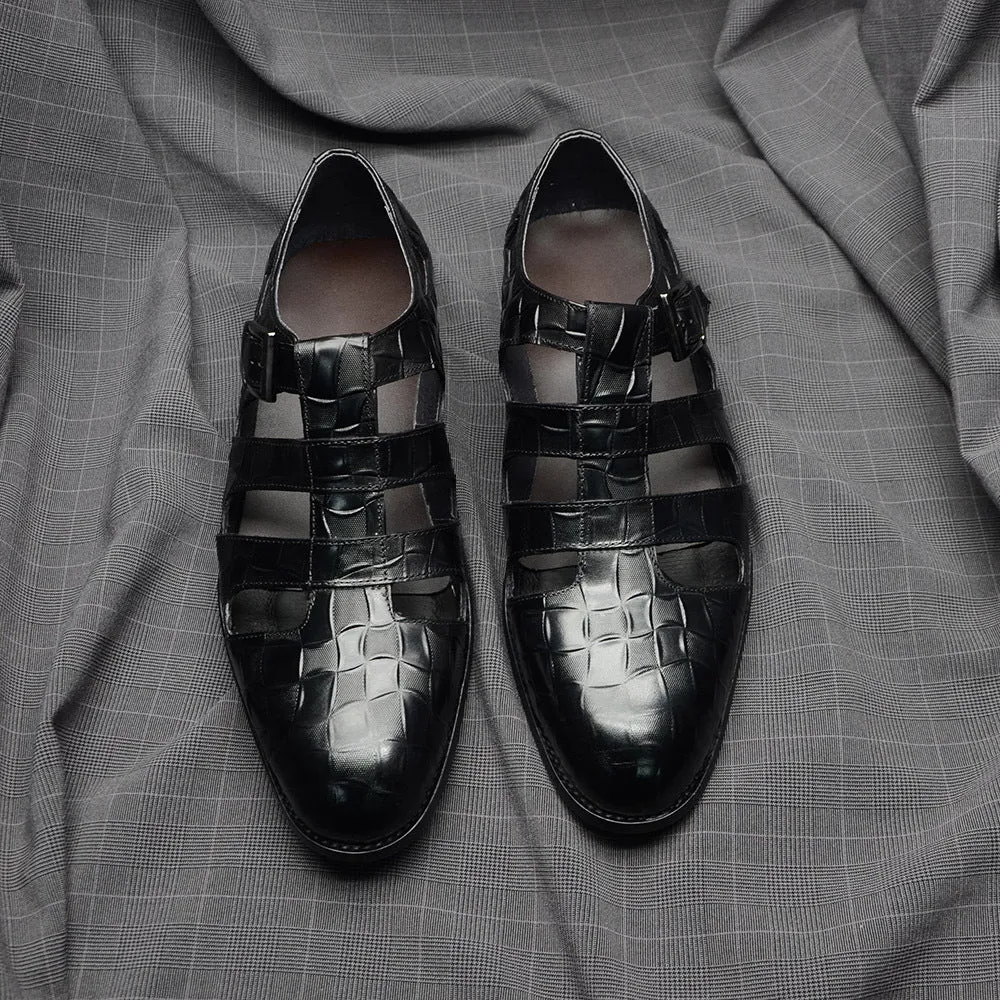 Running Shoes That Can Be Worn Croctex Veltique Buckled Lace-ups