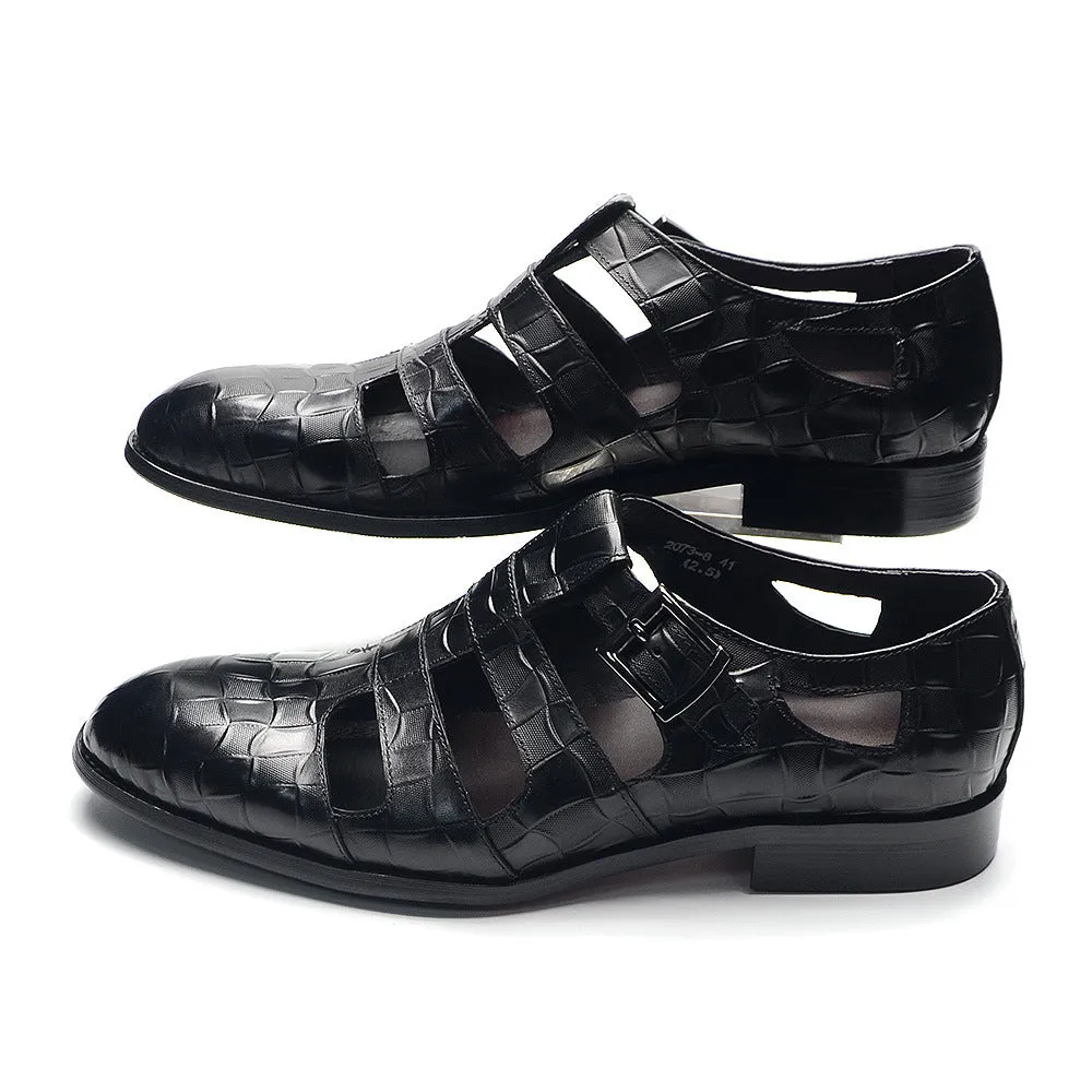 Croctex Veltique Buckled Lace-ups Canvas Casuals Shoes