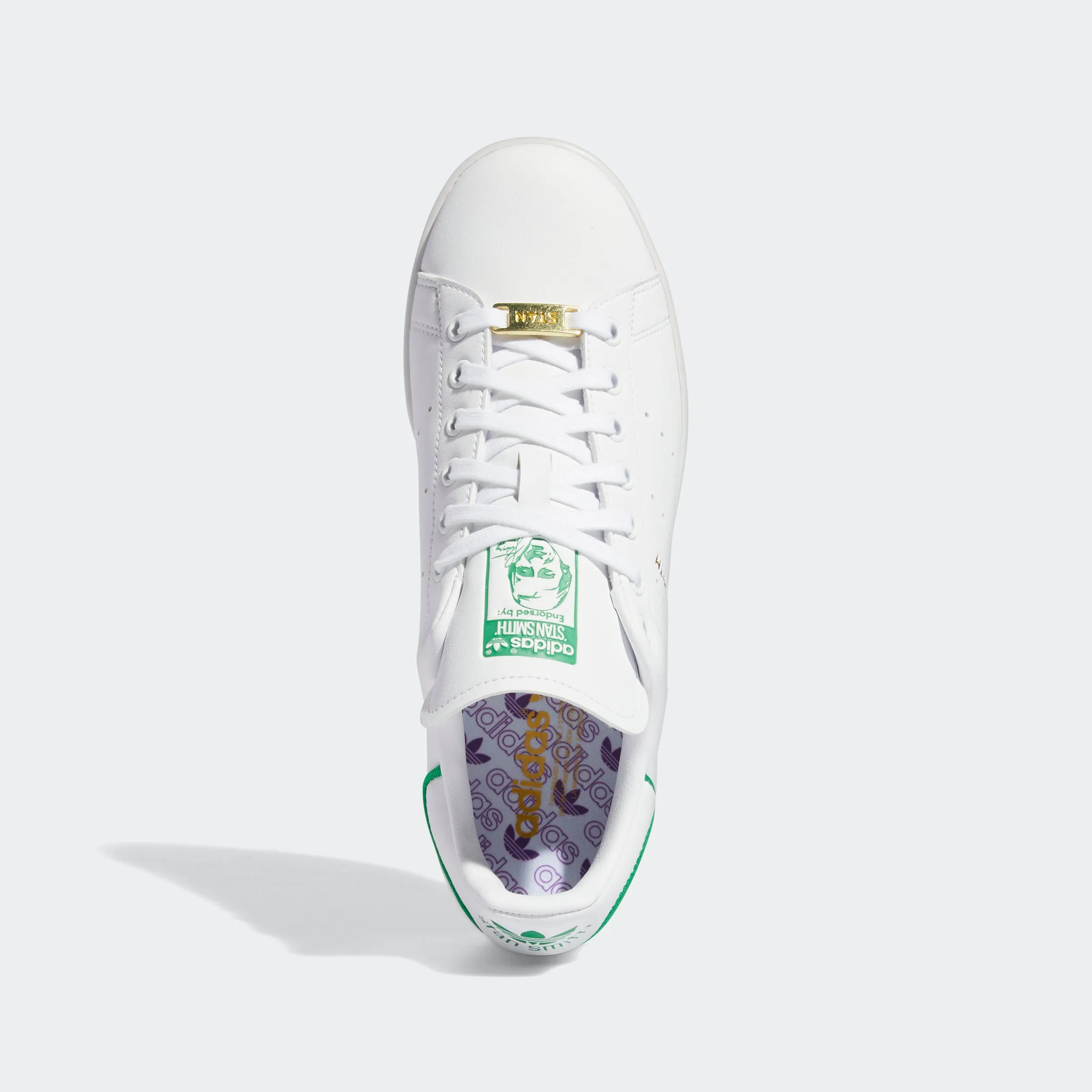 adidas Originals Stan Smith Shoes | White/Green | Men's Adidas Everyday Running Shoes