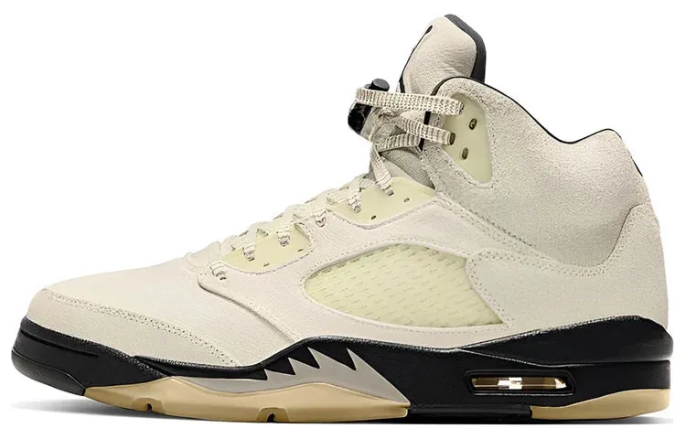 Air Jordan 5 Retro SE 'Sail' Asics Preschool Shoes