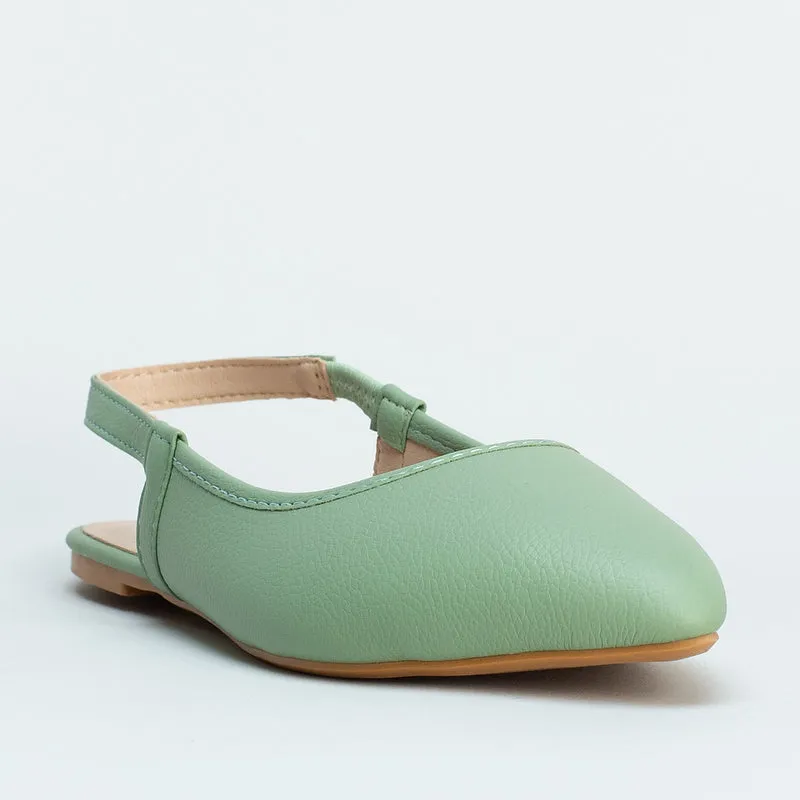 Pointy Sling Back _ 161297 Flat Dress Shoes Wide Width