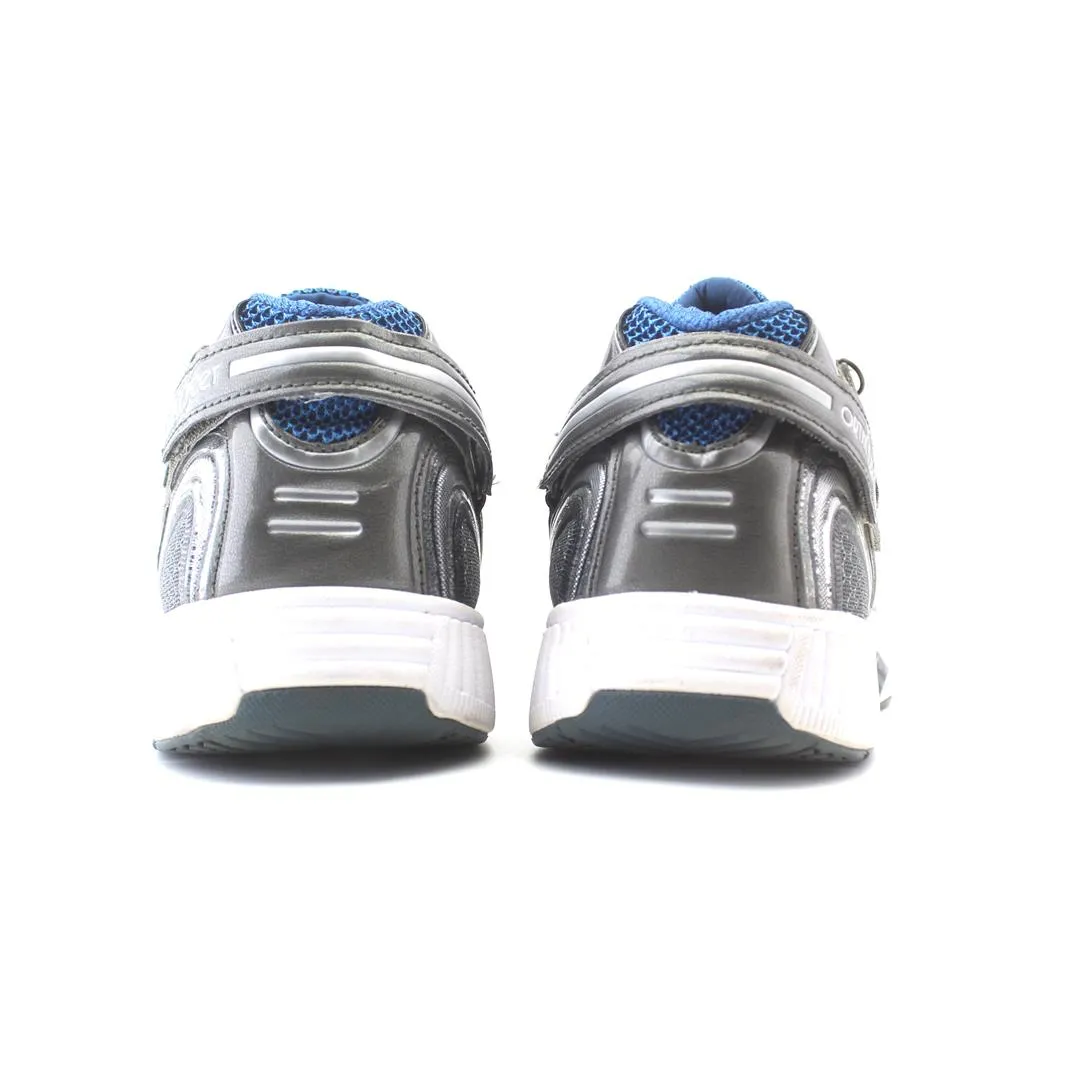 Orthofeet Men Sprint Tie-Less - Gray (EX) Best Casual Canvas Shoes