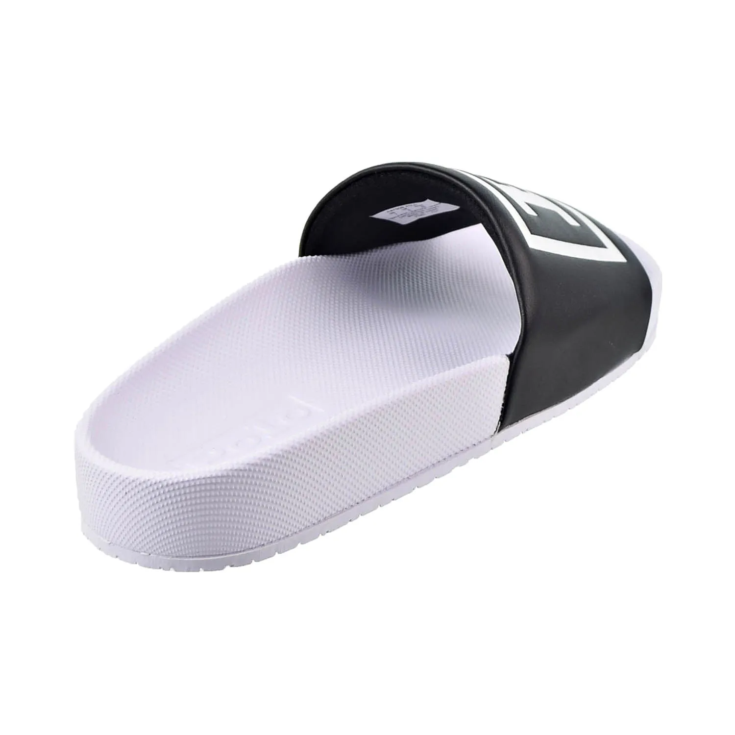 Polo Ralph Lauren Cayson Logo Men's Slides White-Black Cheetah Slides