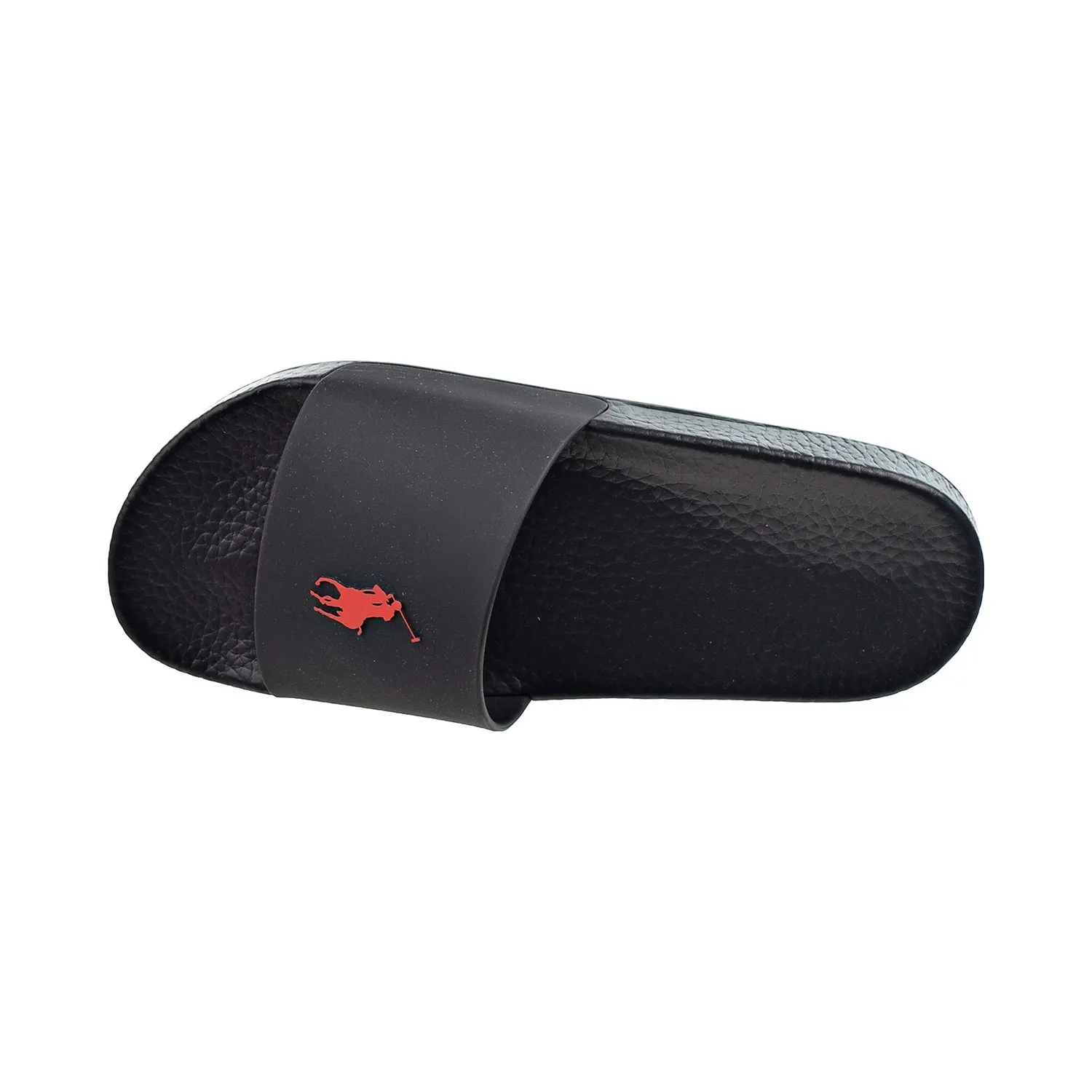 Polo Ralph Lauren Men's Slides Black-Red Skims Slippers