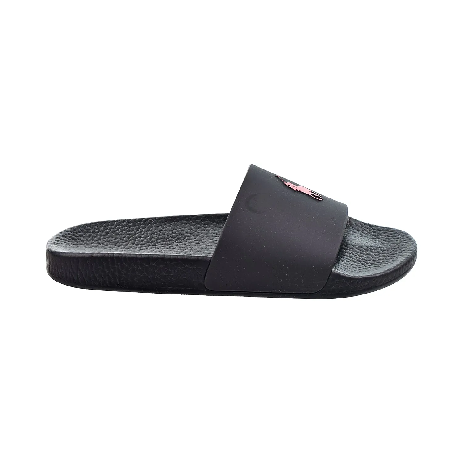 Funny Slides Shoes Polo Ralph Lauren Men's Slides Black-Red