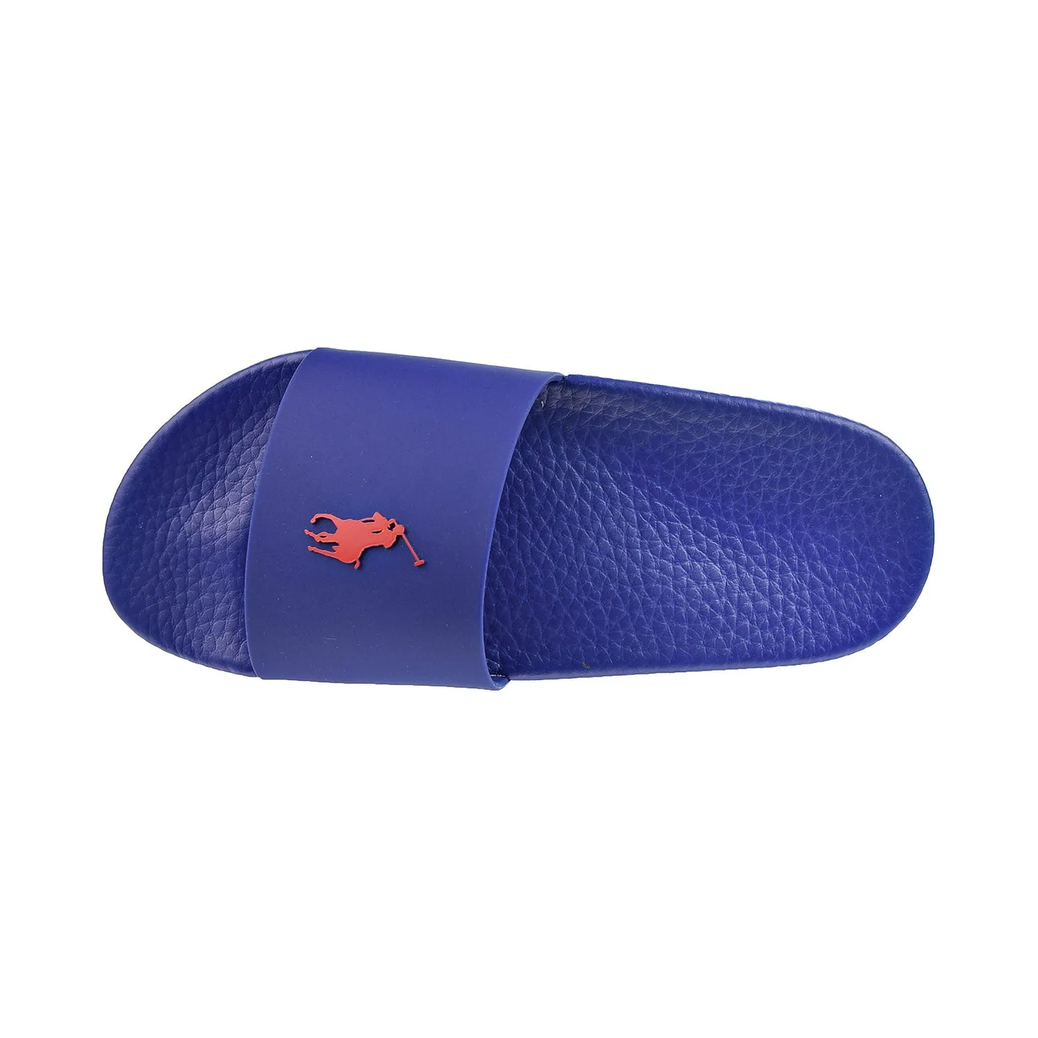 Polo Ralph Lauren Signature Pony Men's Slides Royal/Red Slippers Funkette