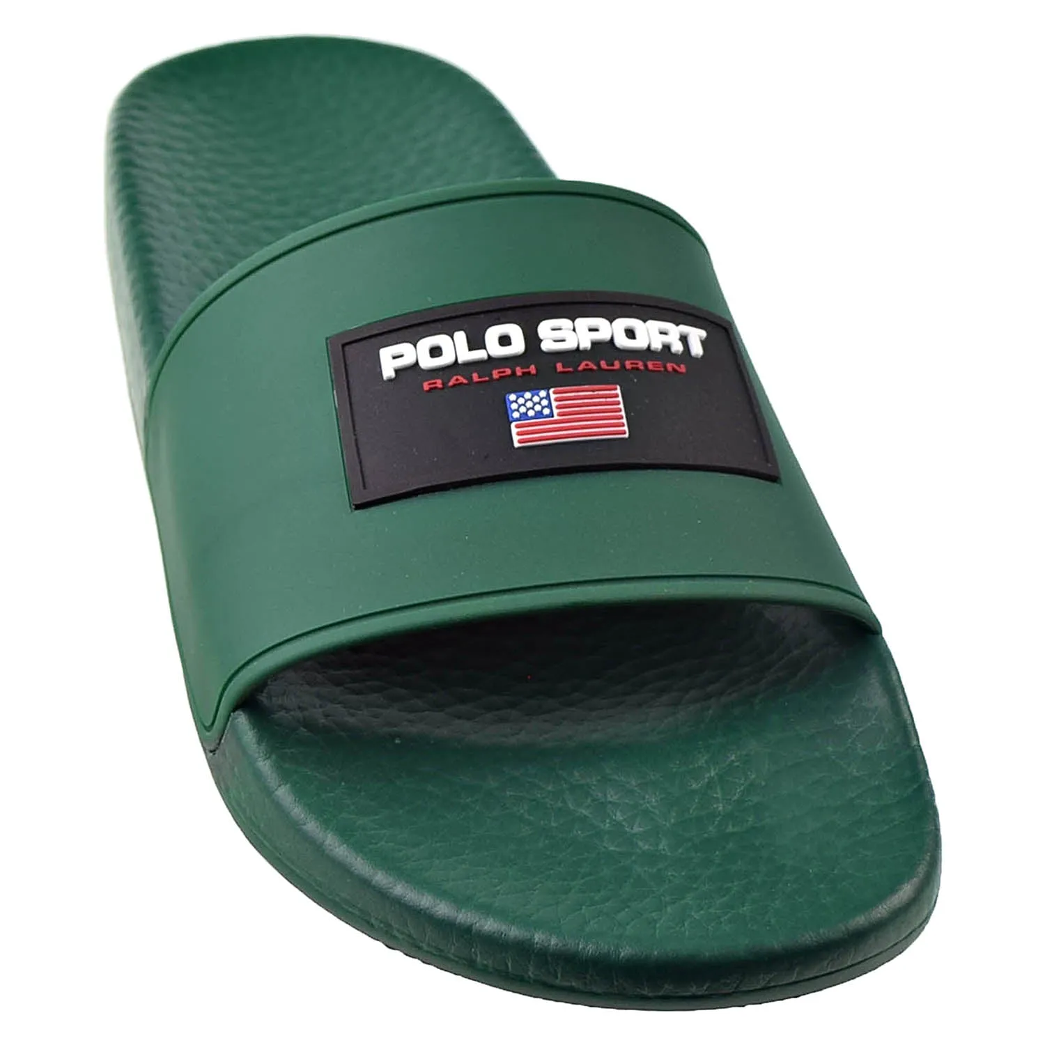Pictures Of Lady Slippers Polo Ralph Lauren Sport Men's Slides Green