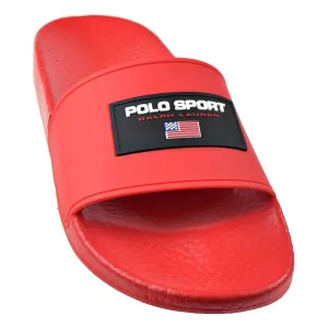 Toms Slippers Polo Ralph Lauren Sport Men's Slides Red