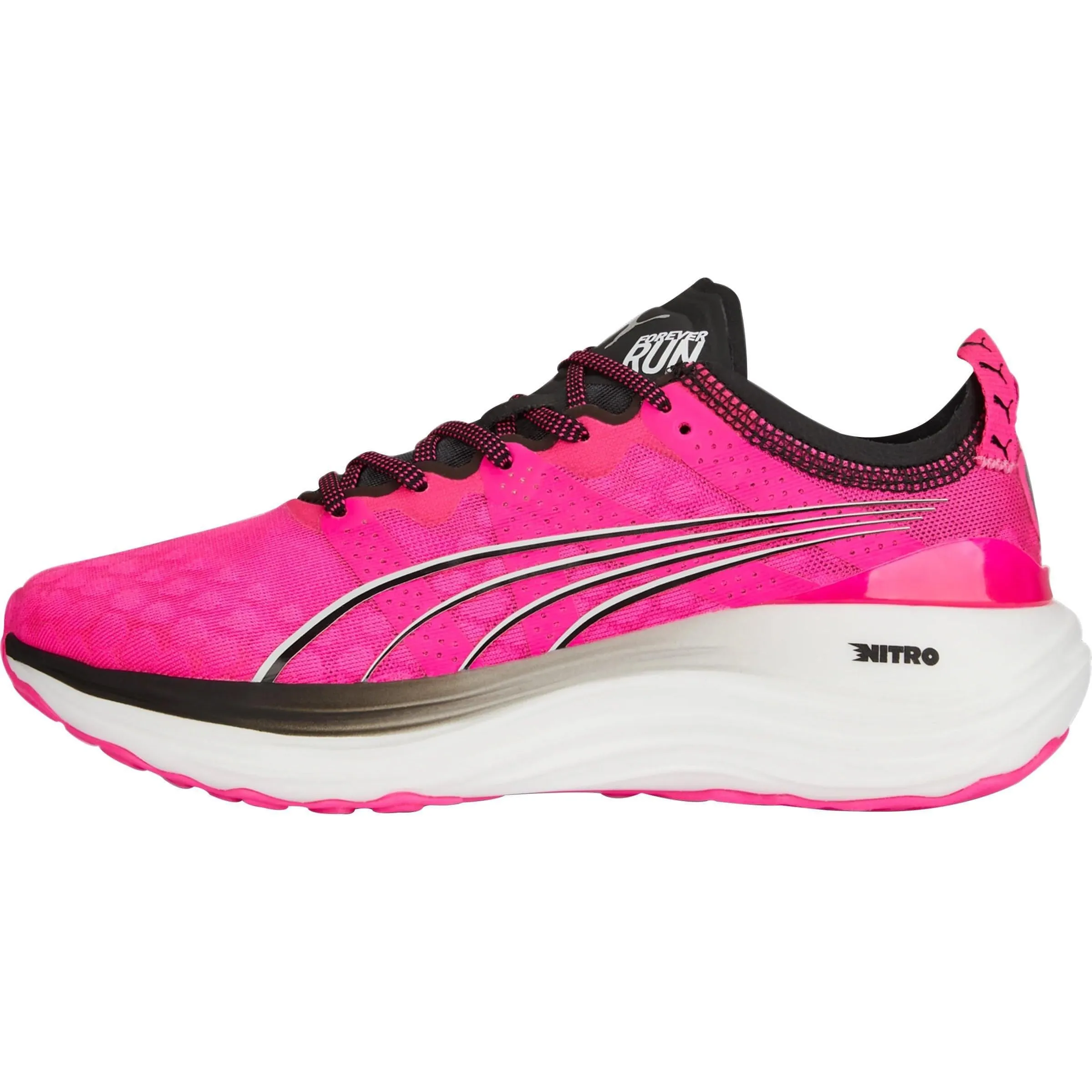 Puma ForeverRun Nitro Womens Running Shoes - Pink Ichigo Asics Shoes
