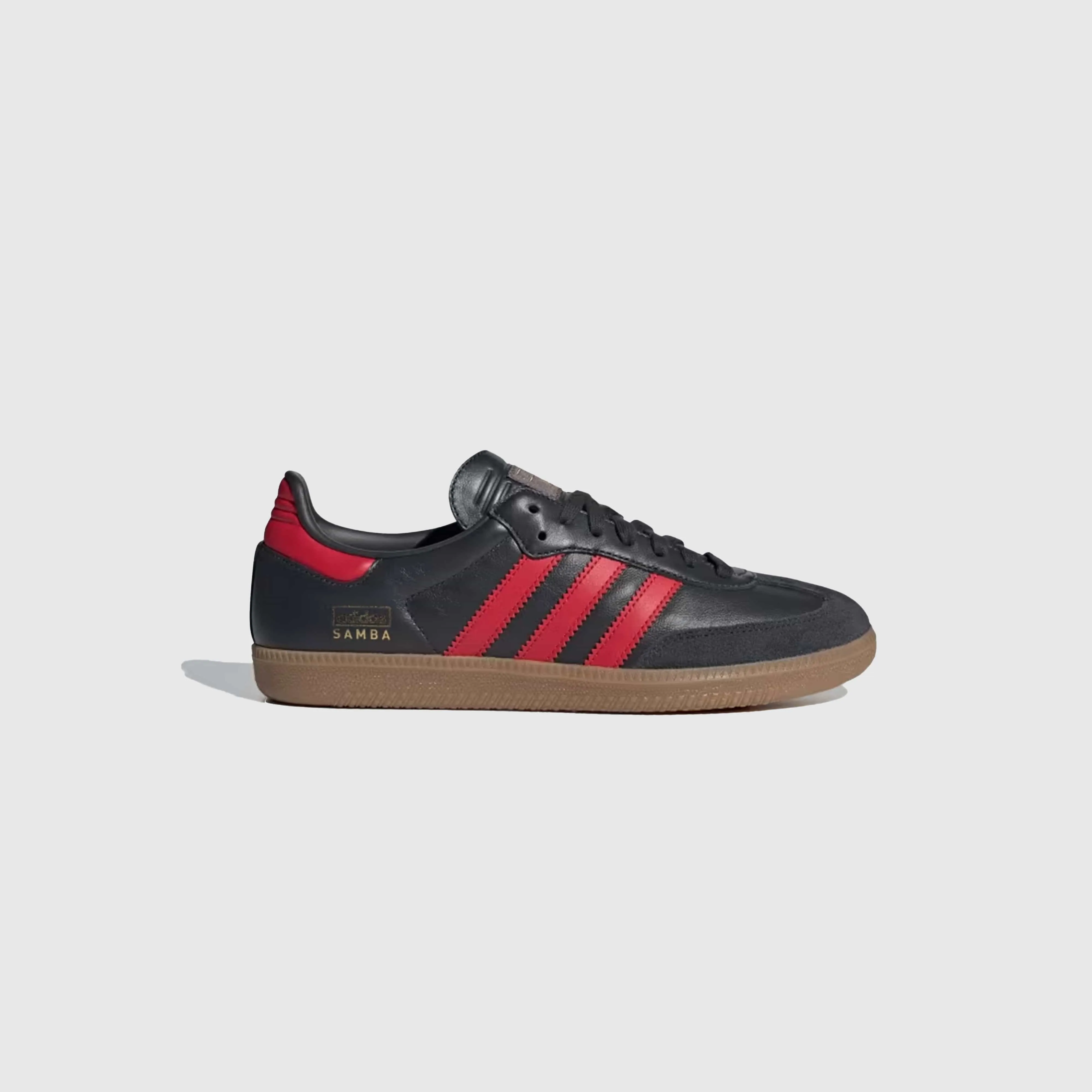 Adidas Shoes With Mesh Adidas Samba OG - Carbon / Better Scarlet / Gum4
