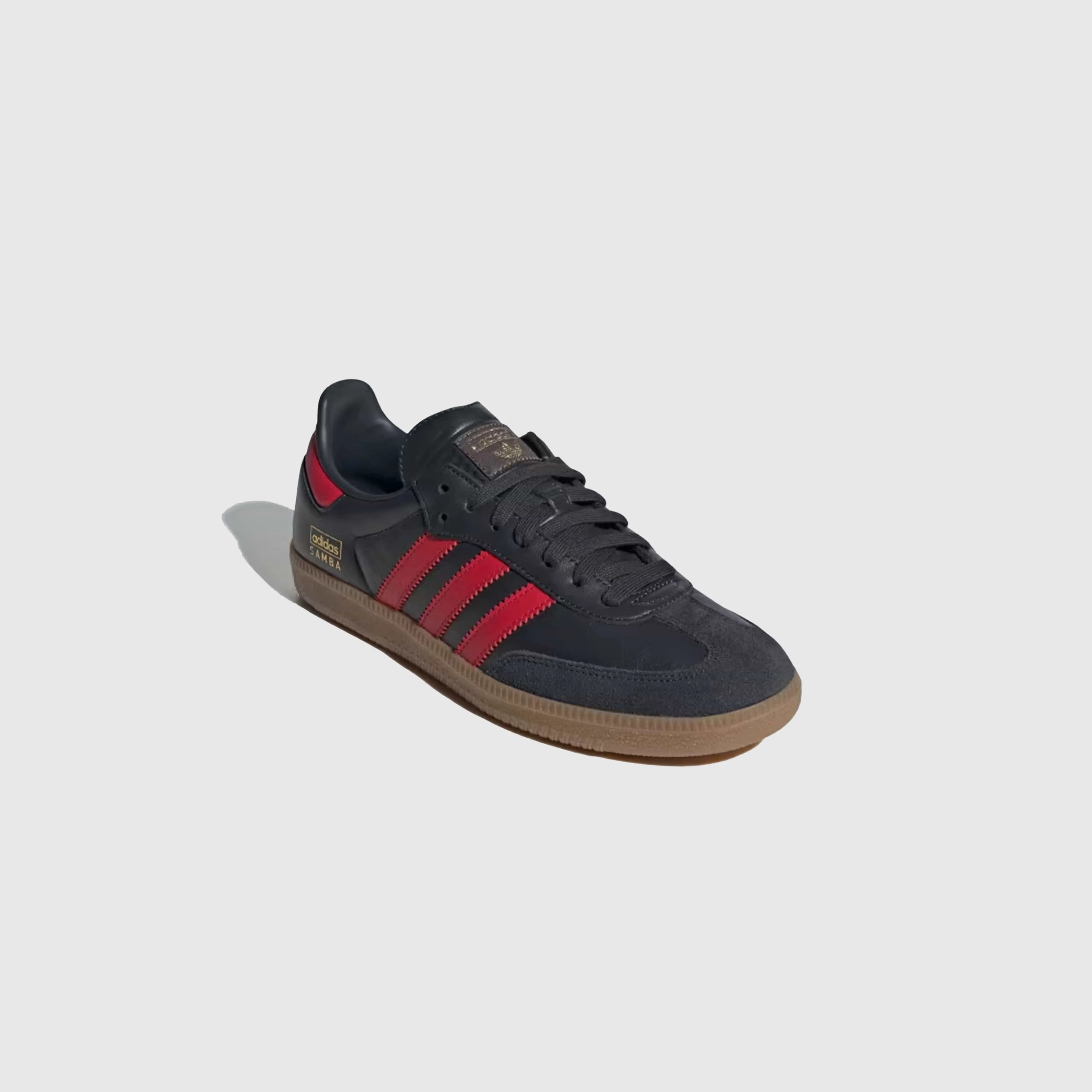Adidas Samba OG - Carbon / Better Scarlet / Gum4 Adidas Adizero Evo Sl Running Shoes