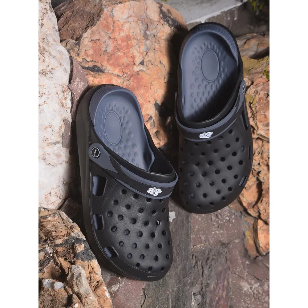 Sandals St Vincent Photos AHA By Liberty XT-800-1 Casual Clogs For Mens (Black)