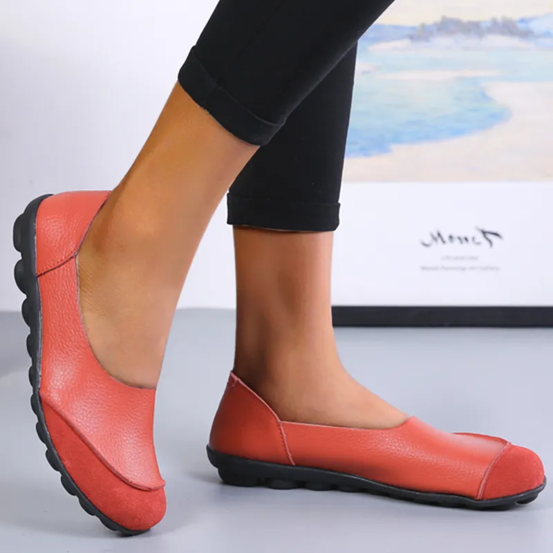 Belifi Casual Flat Bottom Comfortable Women Shoes Shoe Flat Tire