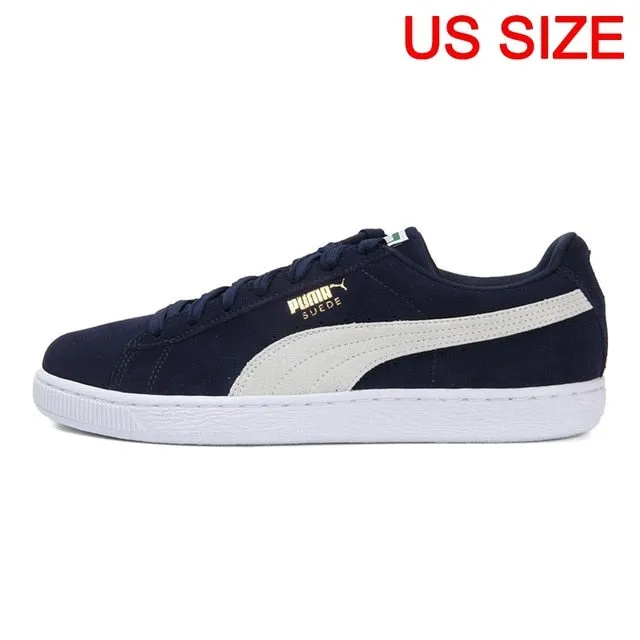 Original New Arrival 2019 PUMA Suede Classic   Unisex  Skateboarding Shoes Sneakers Asics Triple Jump Shoes