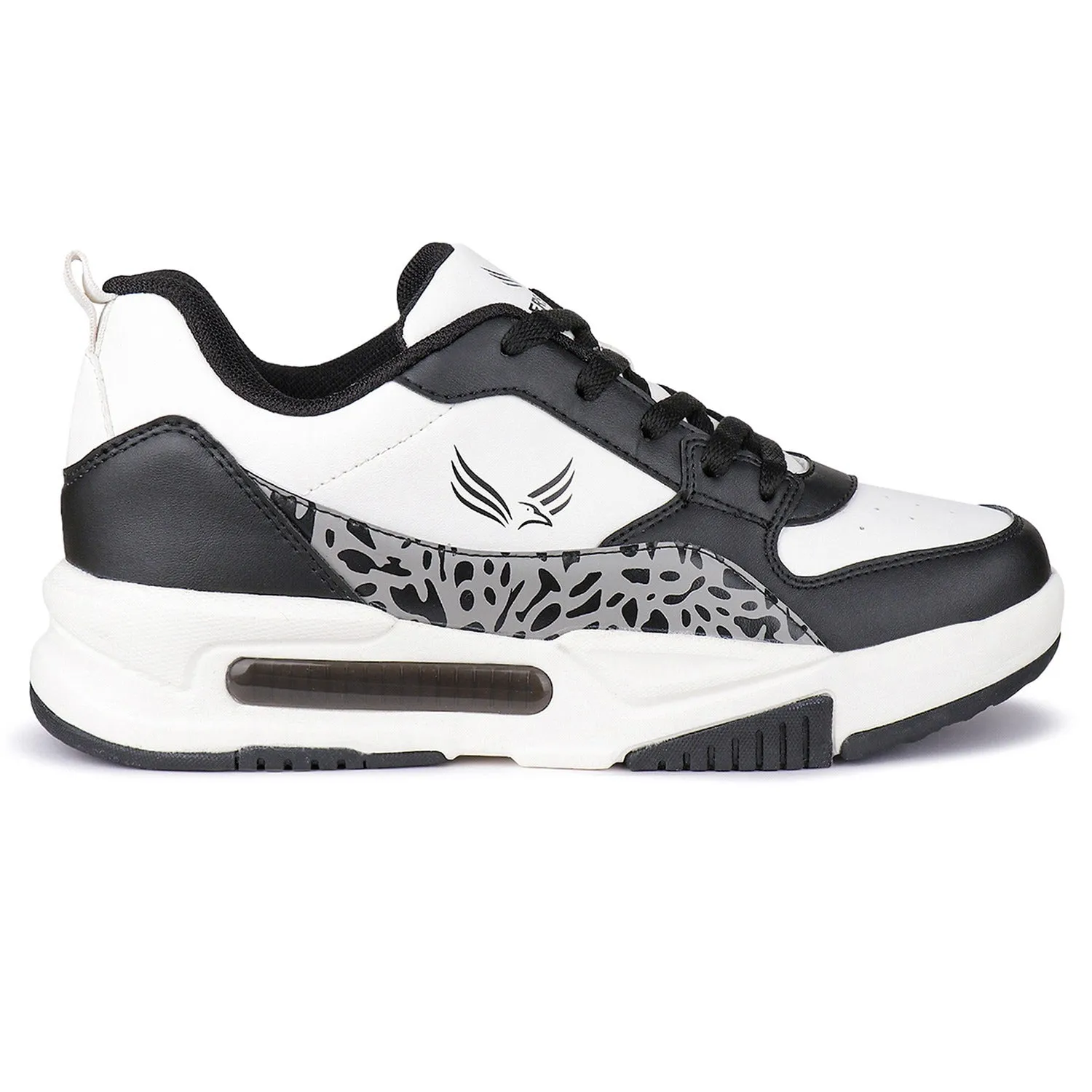 Bersache Premium Sports ,Gym, Trending Stylish Running Shoes For Men (9143-Black) Big Toe Box Hiking Shoes