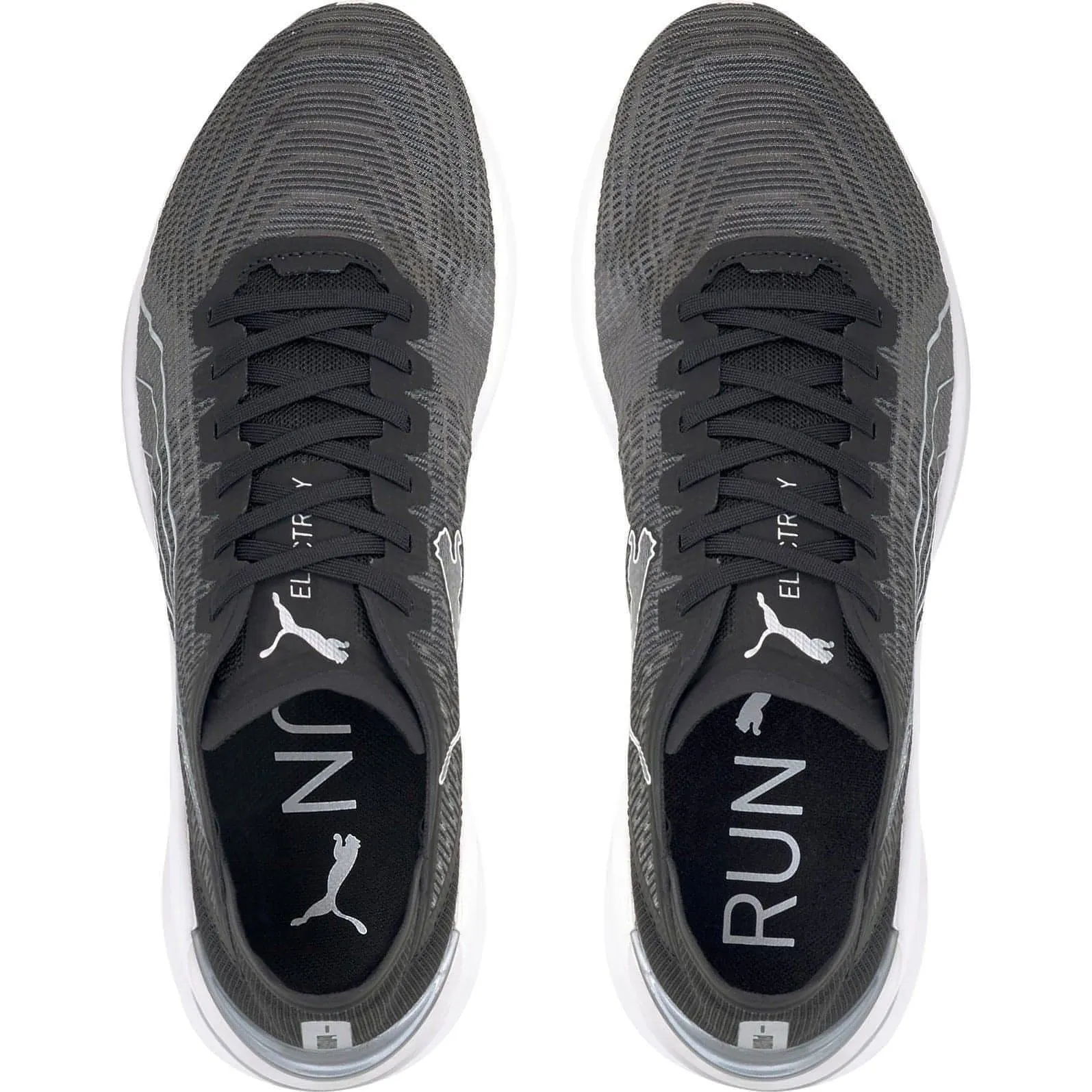 Puma Electrify Nitro Mens Running Shoes - Black Asics Workplace Shoes