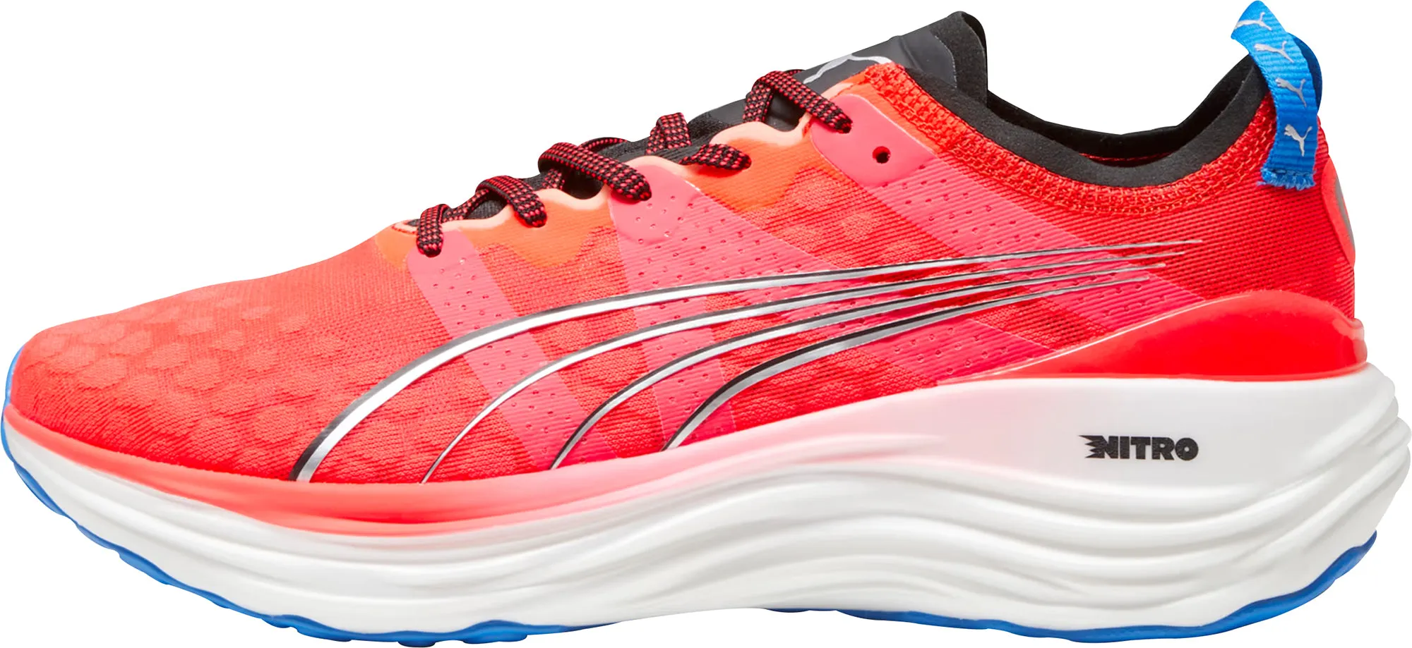 Puma ForeverRun Nitro Mens Running Shoes - Red Asics Fencing Shoes Japan